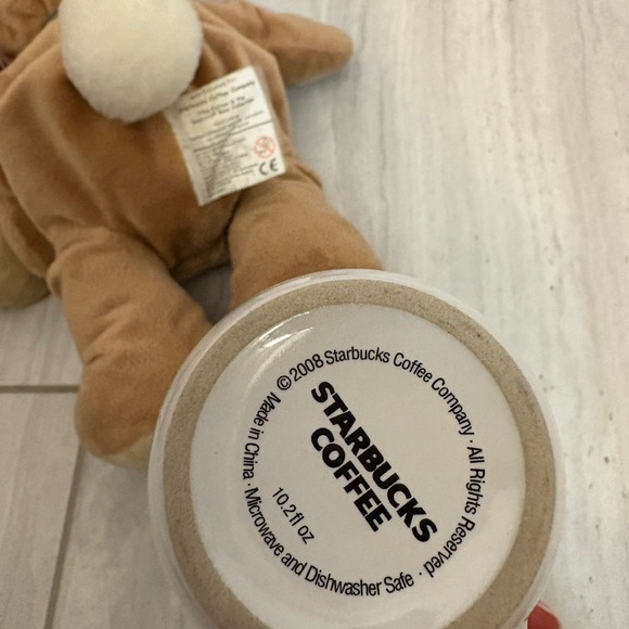 Starbucks Green Tote with Festive Mugs and Plush Toys - Picture 16 of 16